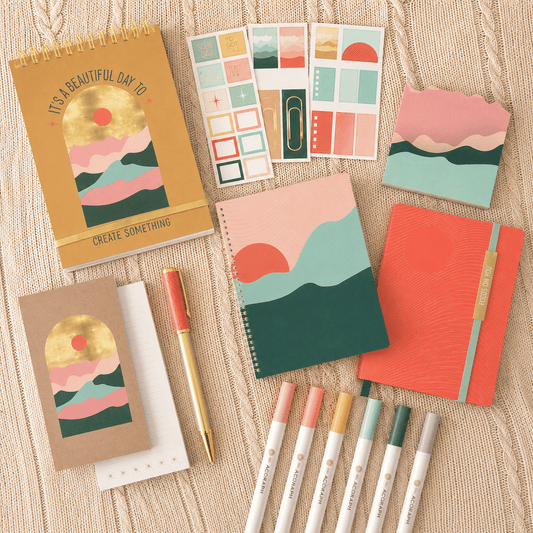 10-Piece Funky Journaling Sets