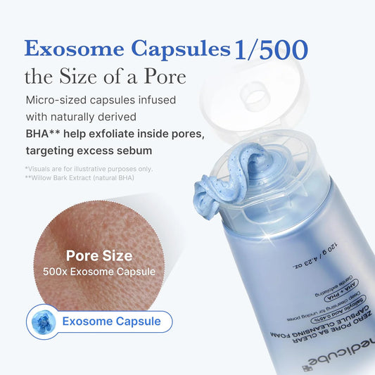 Zero Pore SA Clear Capsule Cleansing Foam