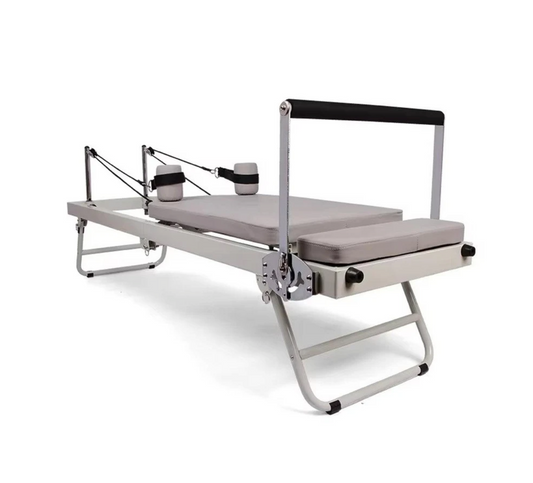 Foldable Pilates Reformer Machine - Portable Home Fitness & Yoga Equipment