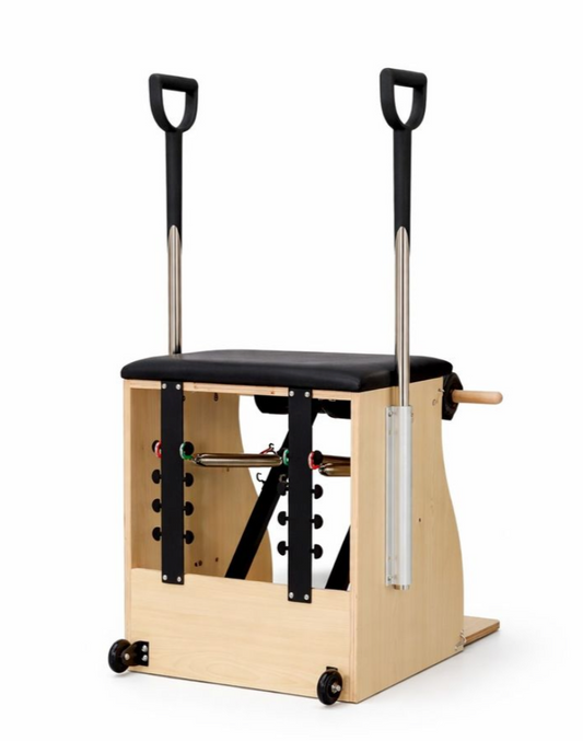 Pilates Combo Chair with Handles & Adjustable Springs