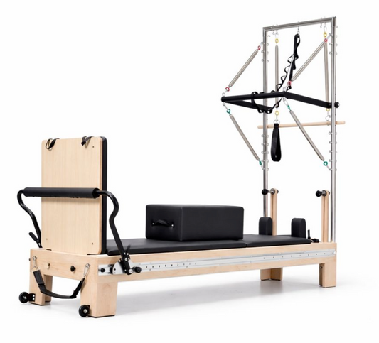 Pilates Reformer with integrated Tower - Half Cadillac