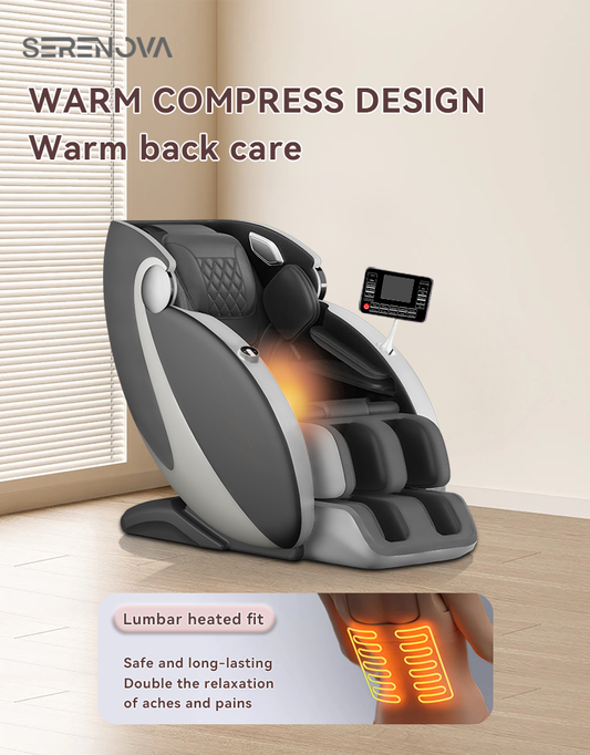 Zero Gravity AI-Voice Control 8 Method Heating Full Body Massage