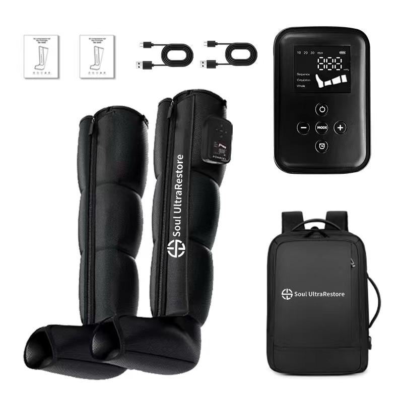 Ultra Restore Pneumatic 4-Chamber Compression Boot w/Backpack