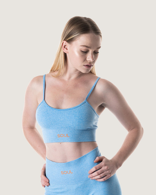 Pastel Space Dye Seamless Bra