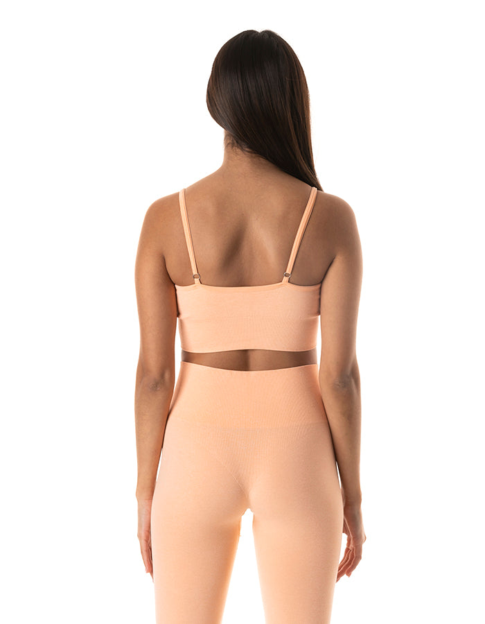 Pastel Space Dye Seamless Bra
