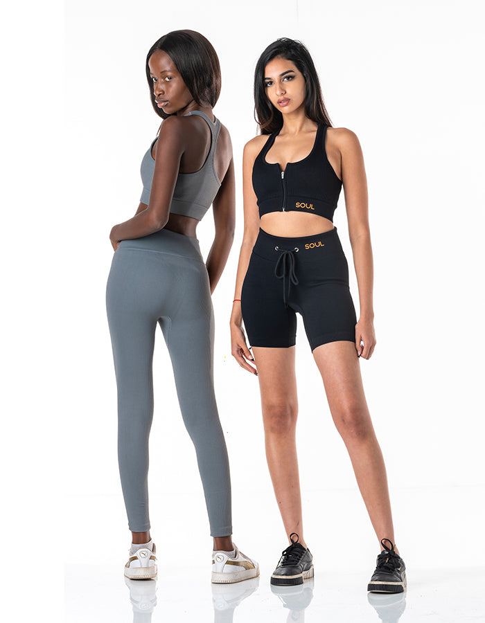 The Ribbed Statement Leggings