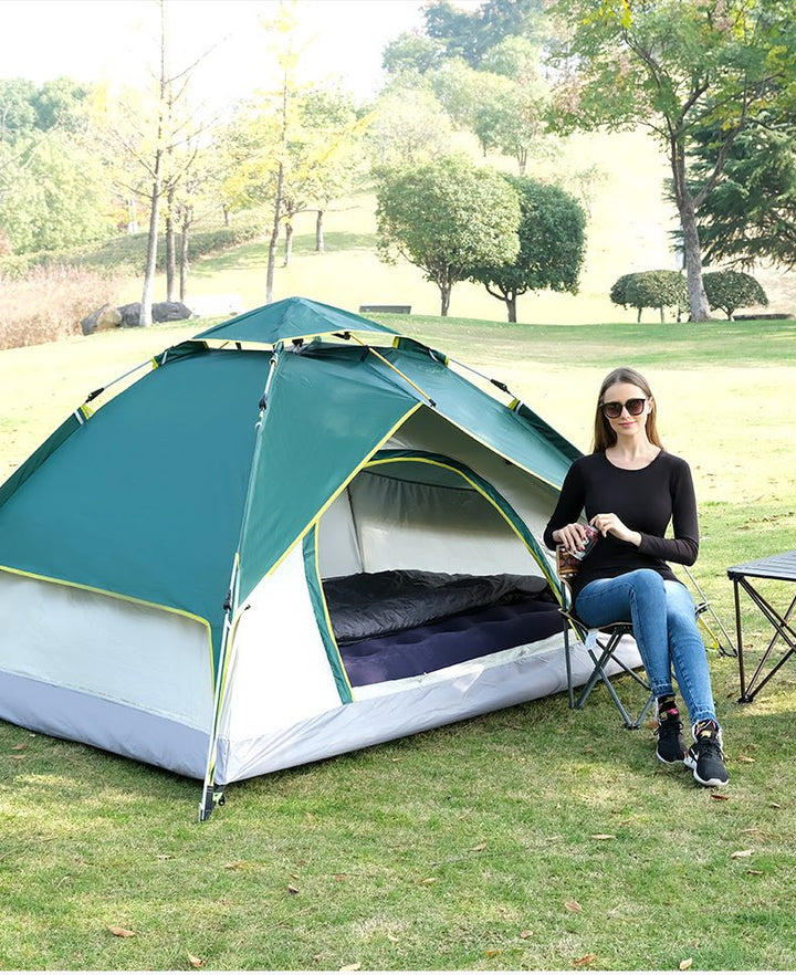 Instant Pop Up Waterproof Camping Tent and Removable Rain Fly 4 Slee Soul Lifestyle