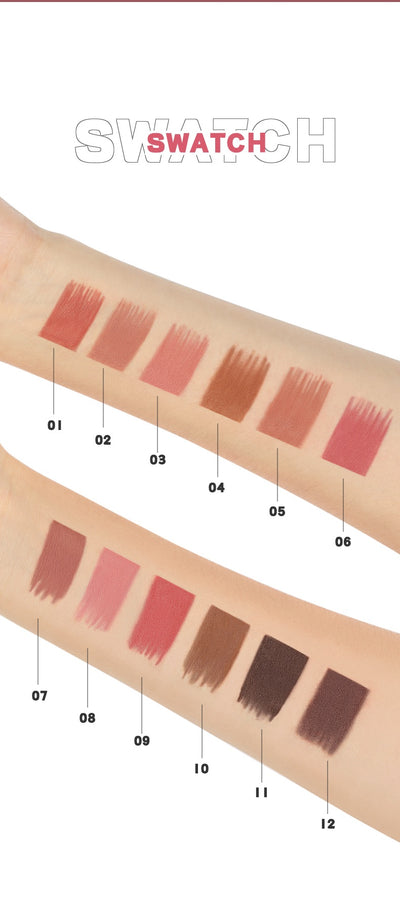 Creamy Lip Liner & Sharpener 12-piece Set