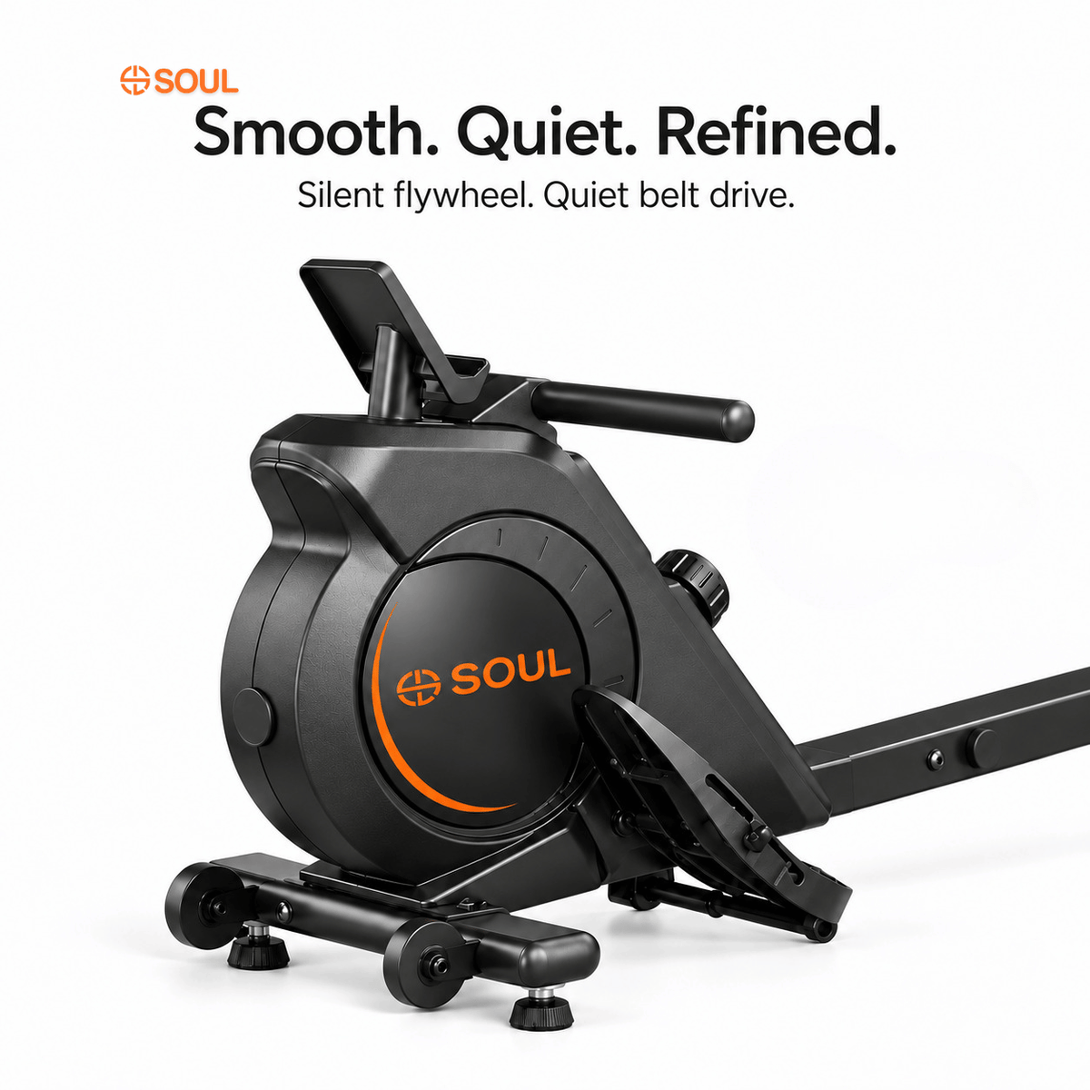 8 Levers Adjustable Aerobics Rowing Machine