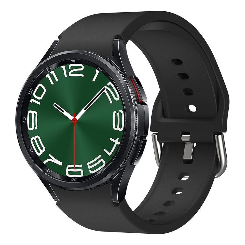 Sporty Pin Buckle Silicone Samsung Galaxy Watch Series 4/5 Strap