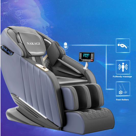 Nakagi Sensual Multi-functional AI Voice Zero Gravity Massage Chair
