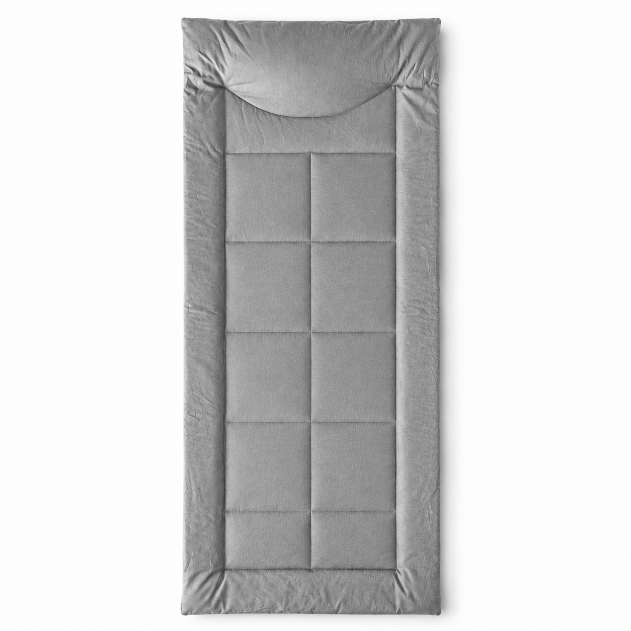 Soul Luxury Folding Camping Bed with Padded Headrest and Utility Side Pocket