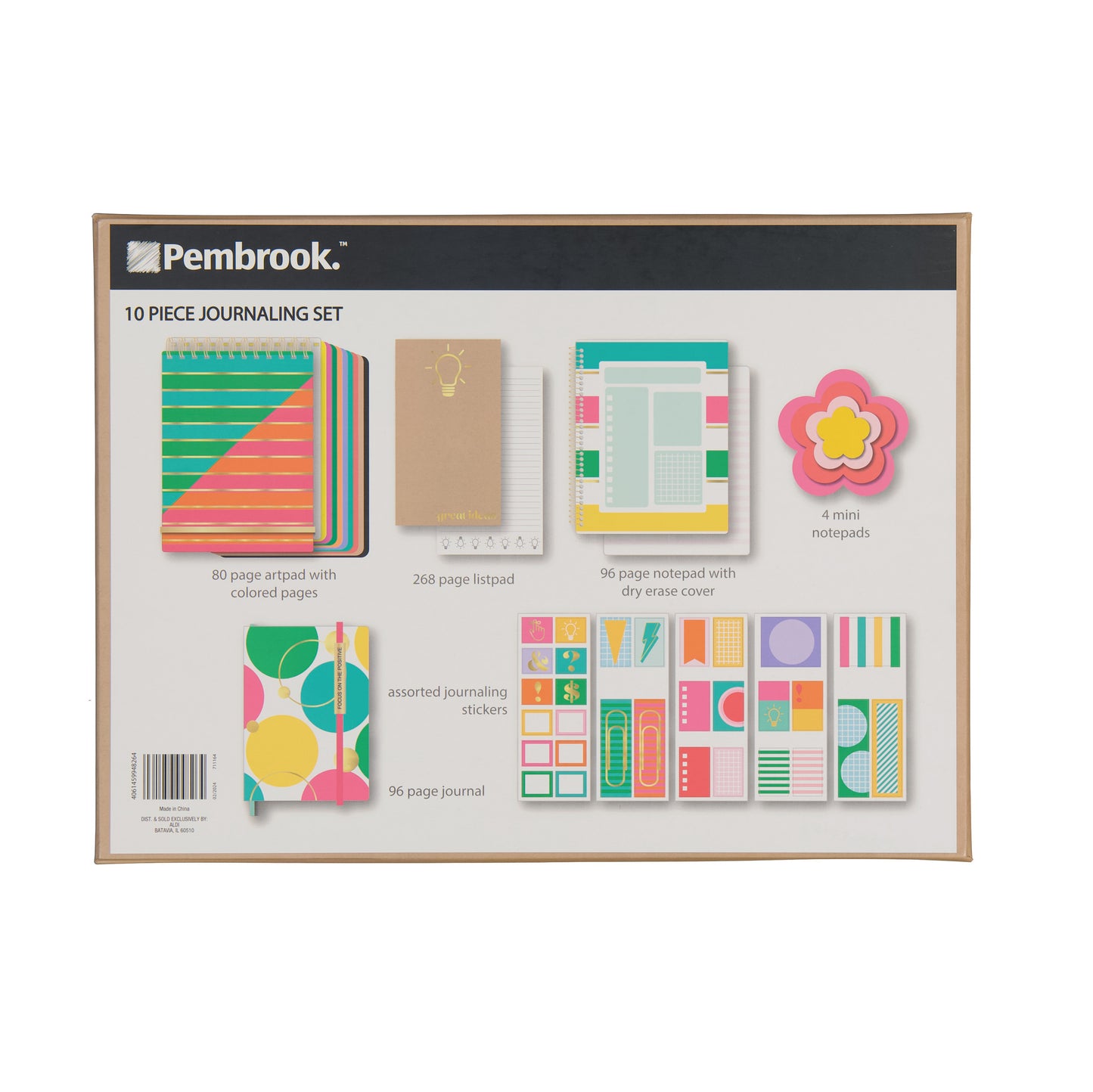 10-Piece Funky Journaling Sets