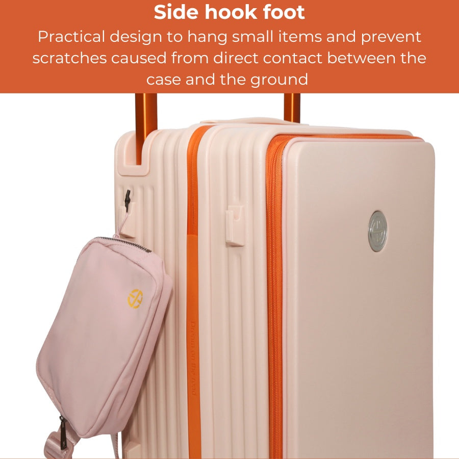 AuraCase Executive Suitcase with Waterproof Cover