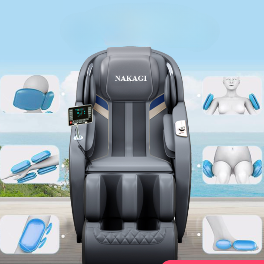Nakagi Sensual Multi-functional AI Voice Zero Gravity Massage Chair
