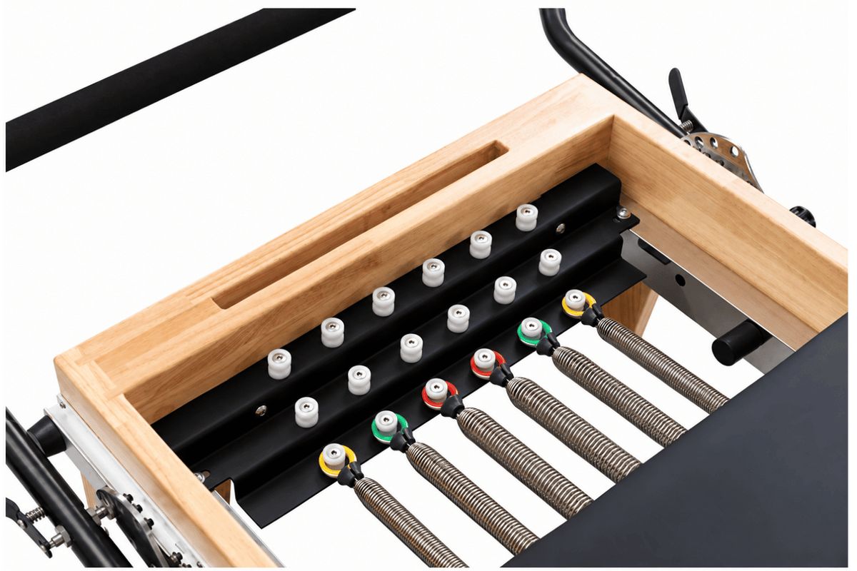 Pilates Reformer with integrated Tower - Half Cadillac