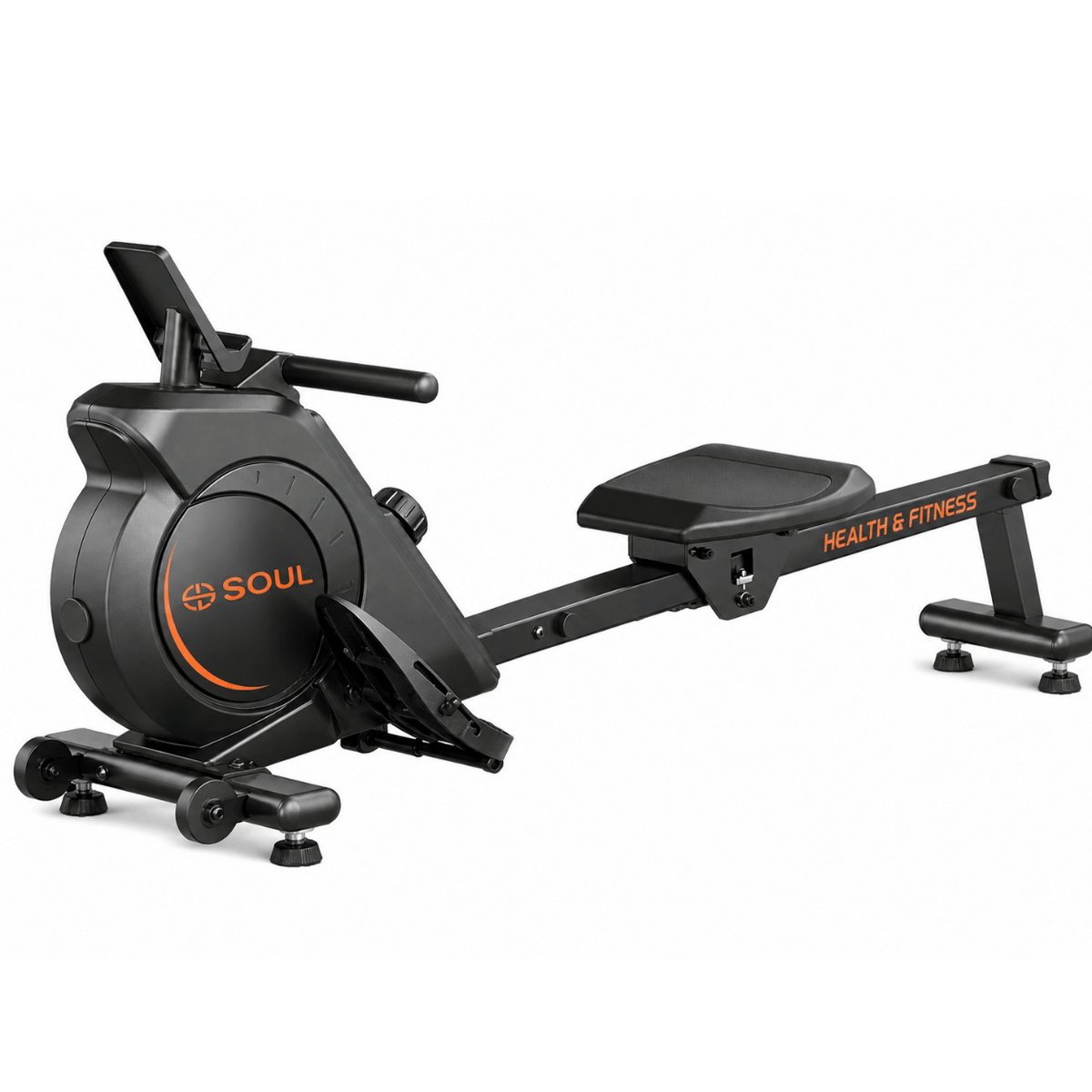 8 Levers Adjustable Aerobics Rowing Machine