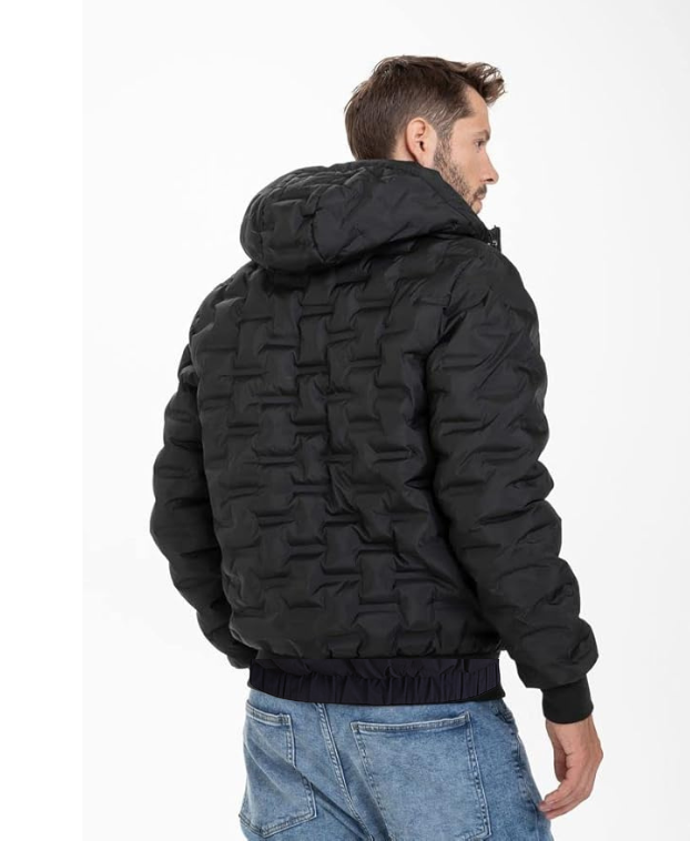 Waterproof Quilted Windbreaker Jacket