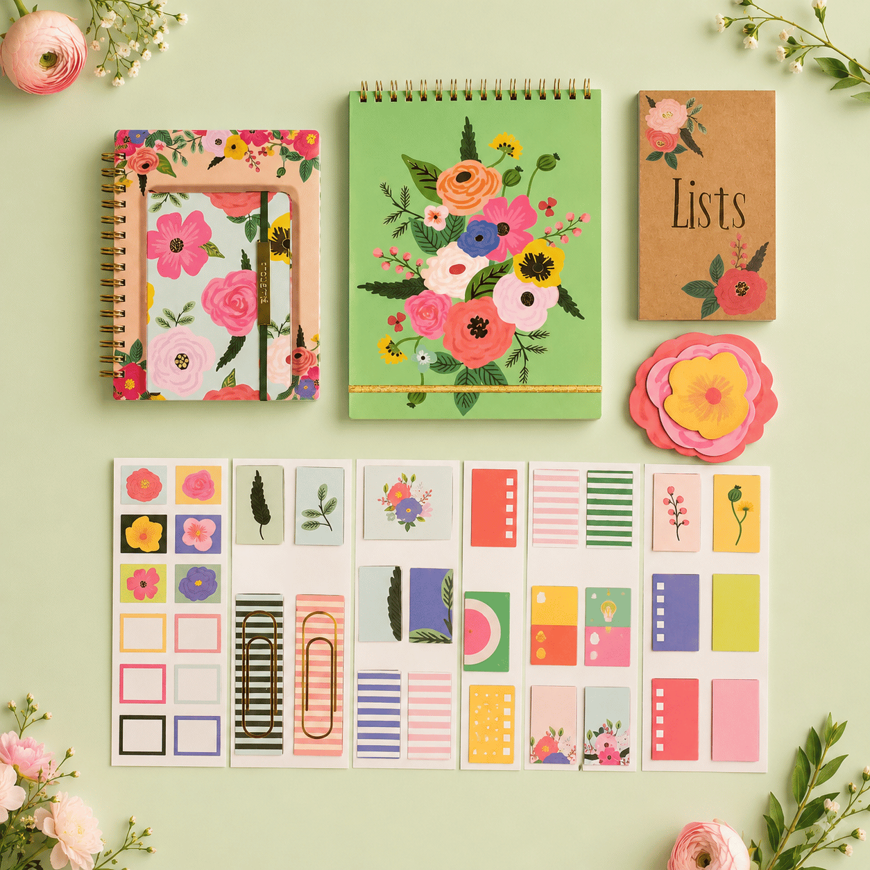 10-Piece Funky Journaling Sets