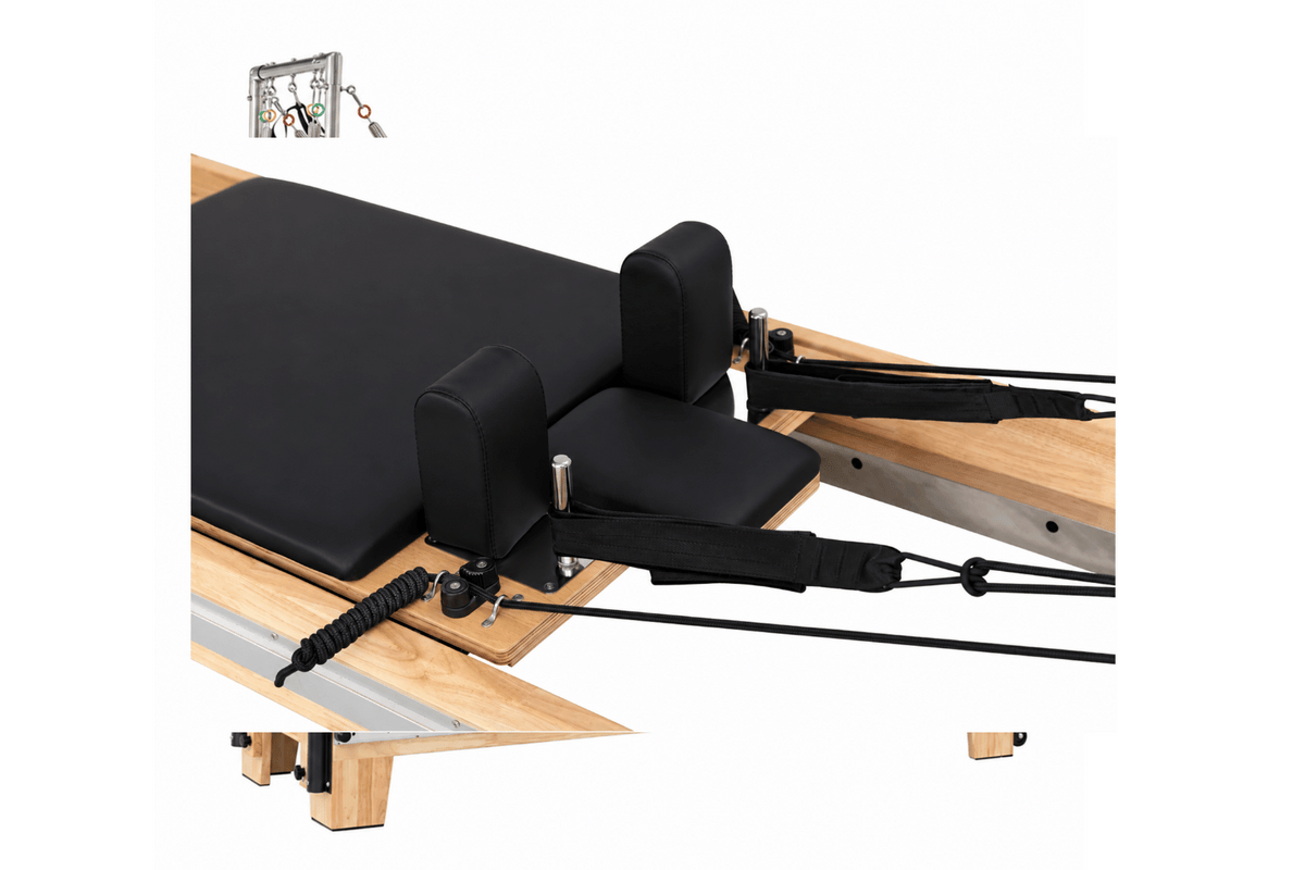 Pilates Reformer with integrated Tower - Half Cadillac