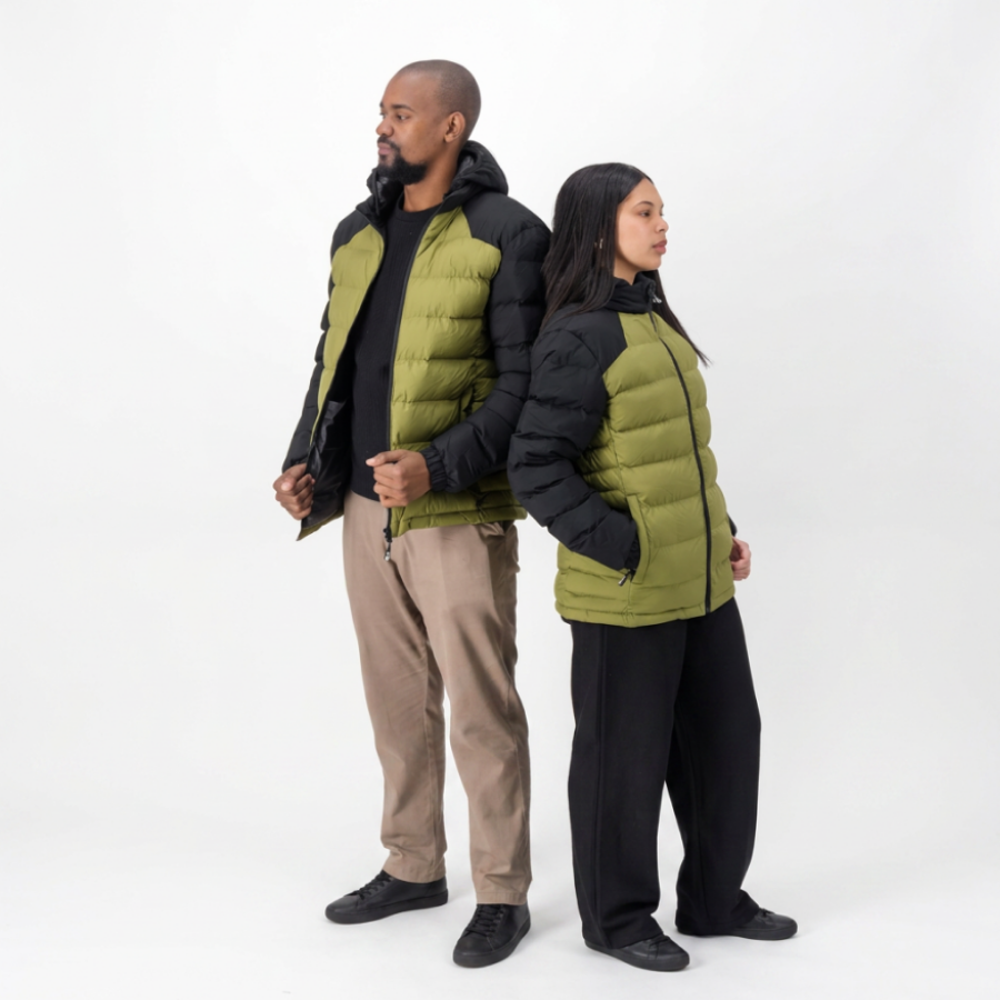 Insulated Hooded Winter Puffer Jacket