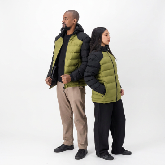 Insulated Hooded Winter Puffer Jacket