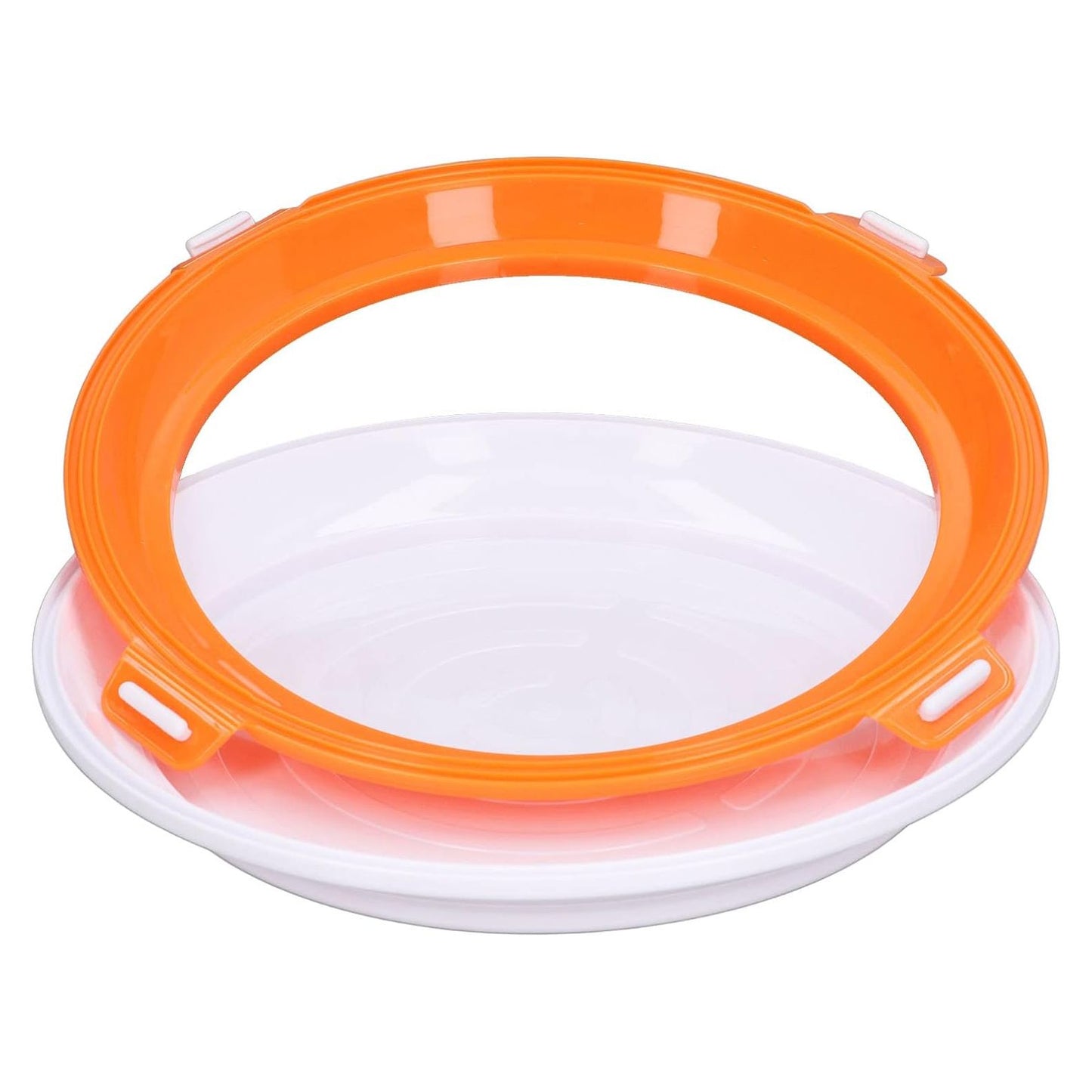 Reusable Leak-Proof Rounded Food Preservation Tray - Pack of 3