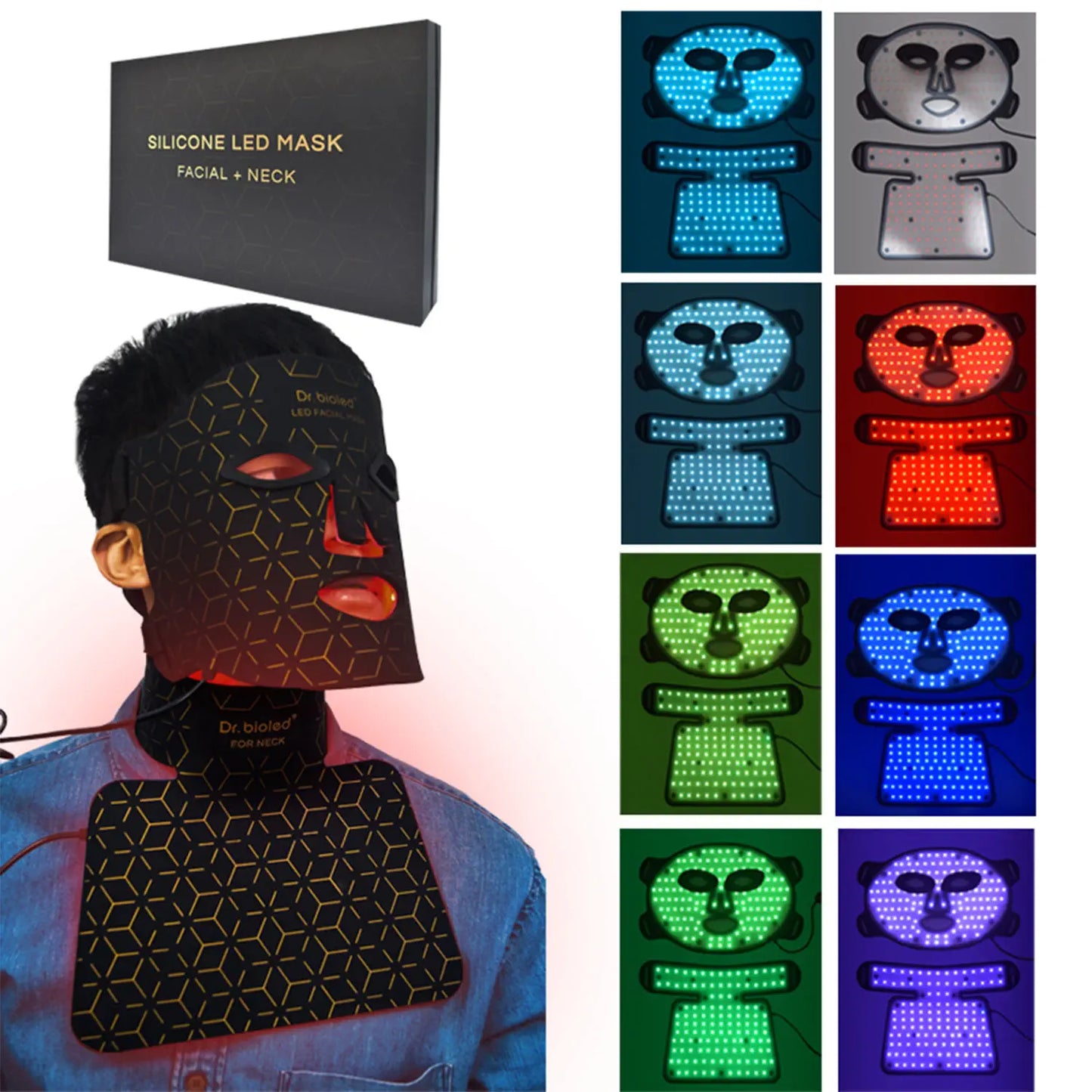 Advanced LED Light Therapy Mask (Face & Neck)