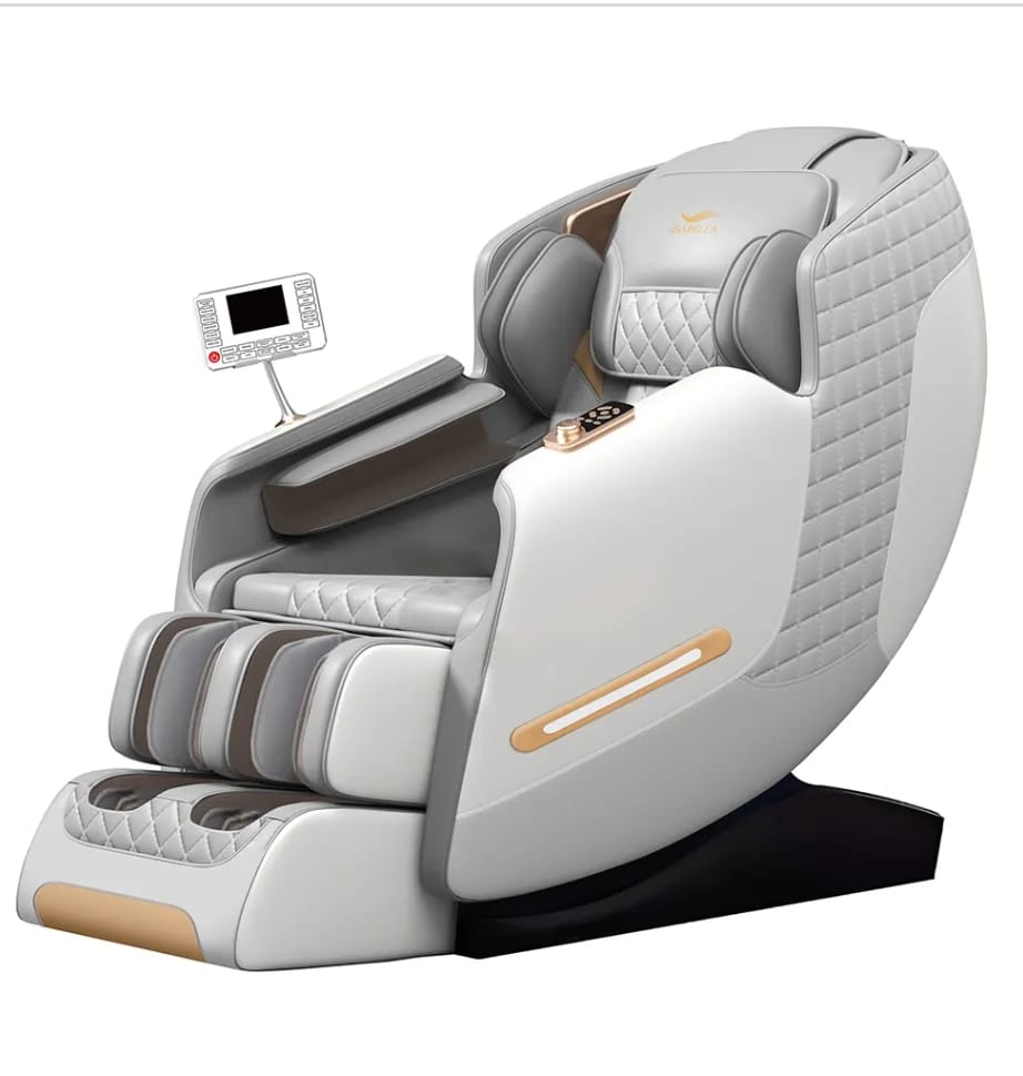 Royal Omega Multi-Functional Full Body Massage Chair – Grey