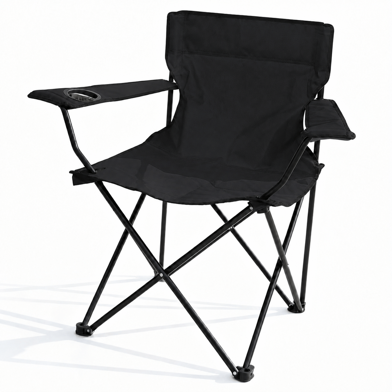 Portable Waterproof Folding Camping Chair with Cup Holder