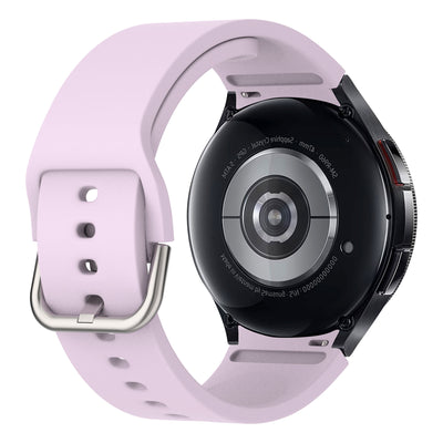 Sporty Pin Buckle Silicone Samsung Galaxy Watch Series 4/5 Strap