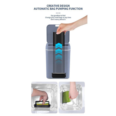 Smart Sensor Bin with Infrared Motion Detection - 16L