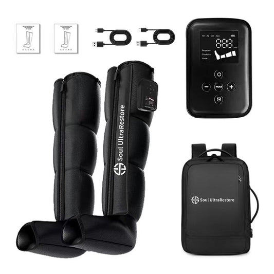 Ultra Restore Pneumatic 4-Chamber Compression Boot w/Backpack