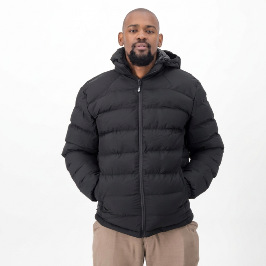 Insulated Hooded Winter Puffer Jacket