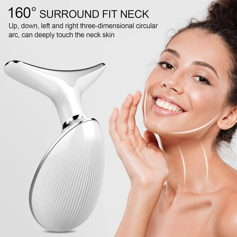 7-Mode LED Facial & Neck Sculpting Massager