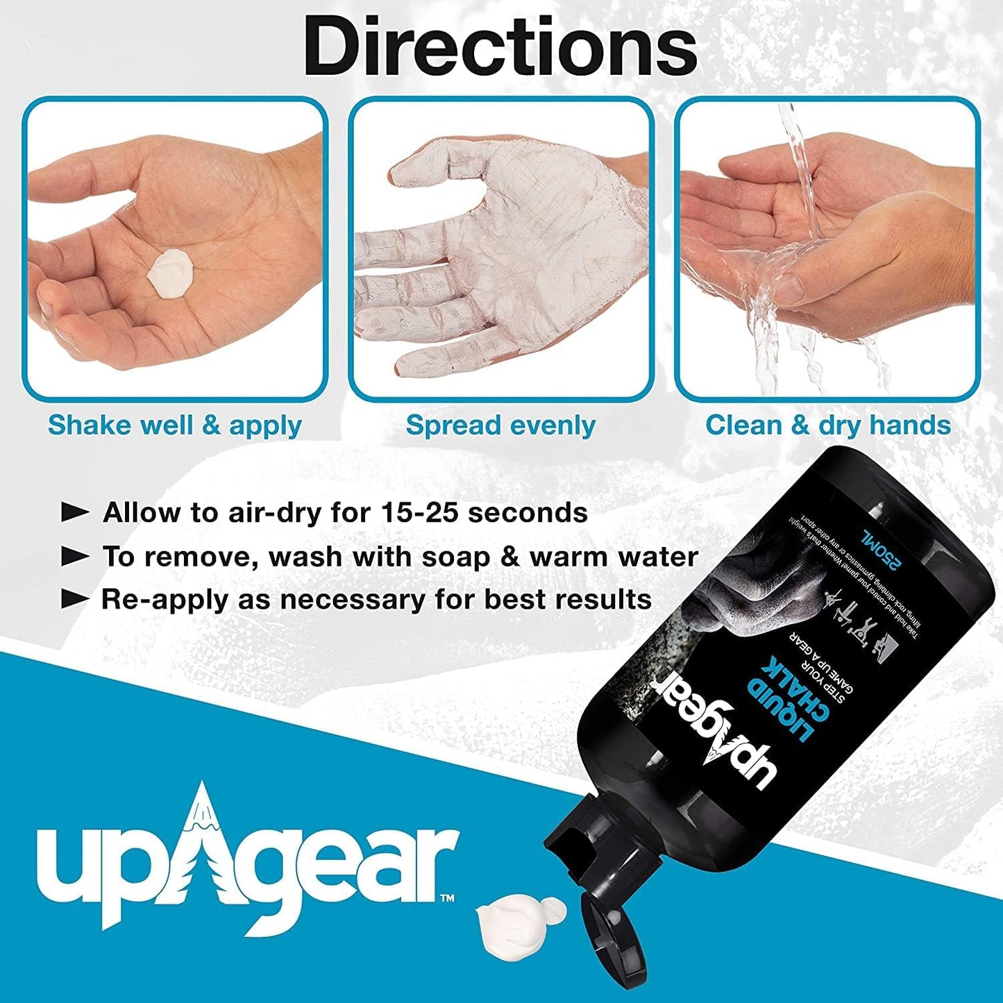 Up Gear Liquid Chalk- 50ml