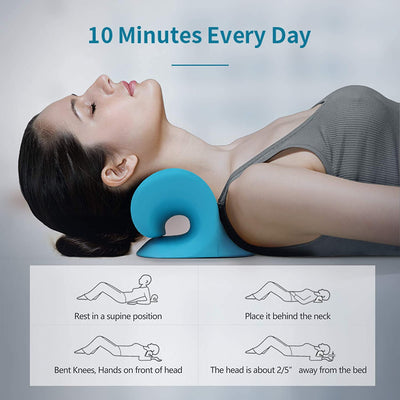 Chiropractic Neck Traction Massage Cushion