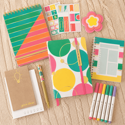 10-Piece Funky Journaling Sets
