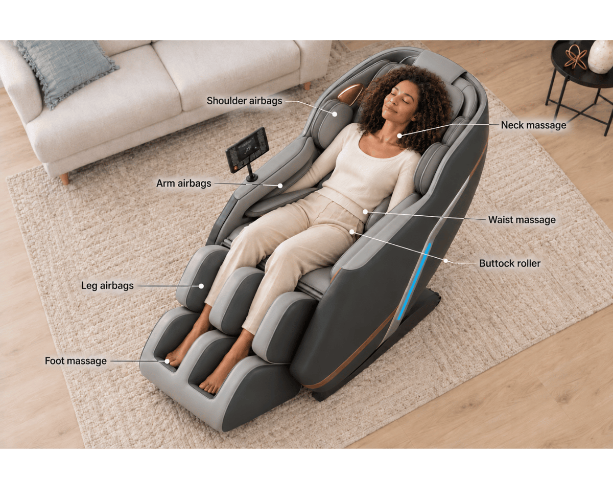 NovaSync SL-Track Zero Gravity Full Body Massage Chair