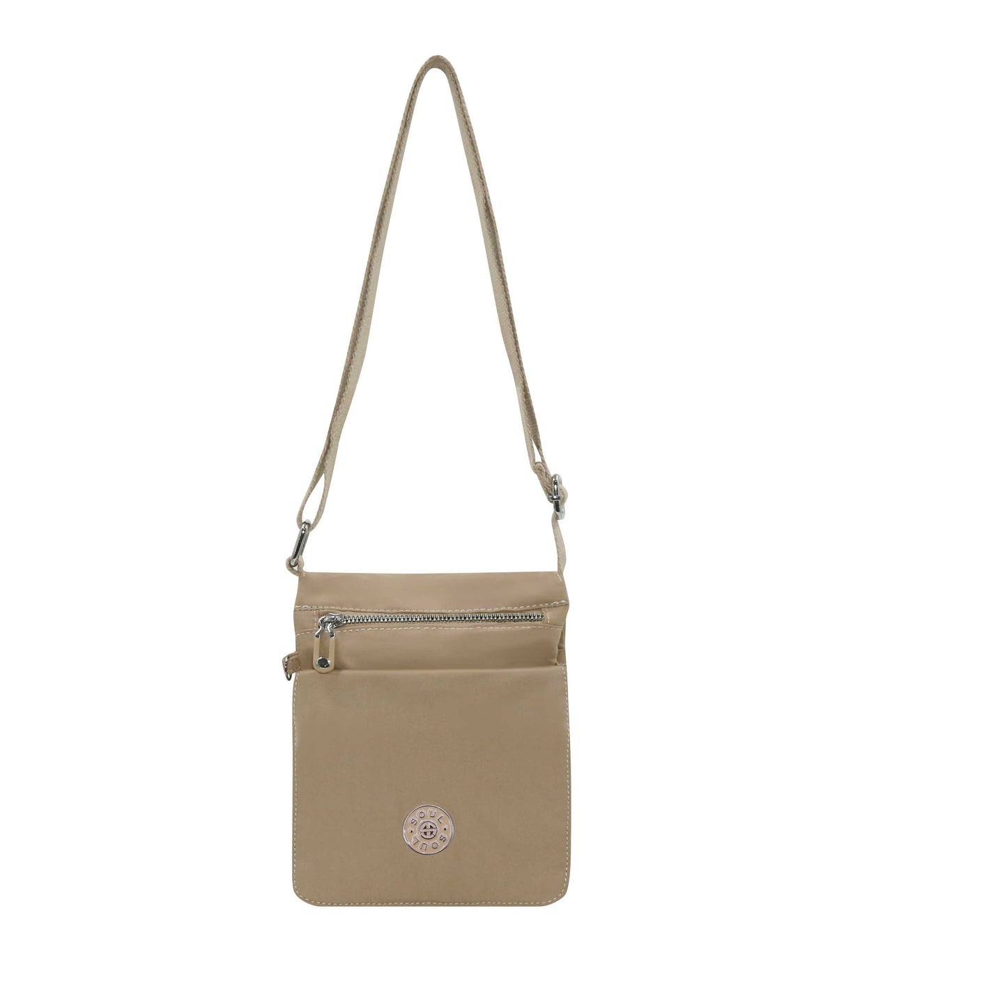 Soul Lifestyle Nylon Multi Pocket Crossbody Bag