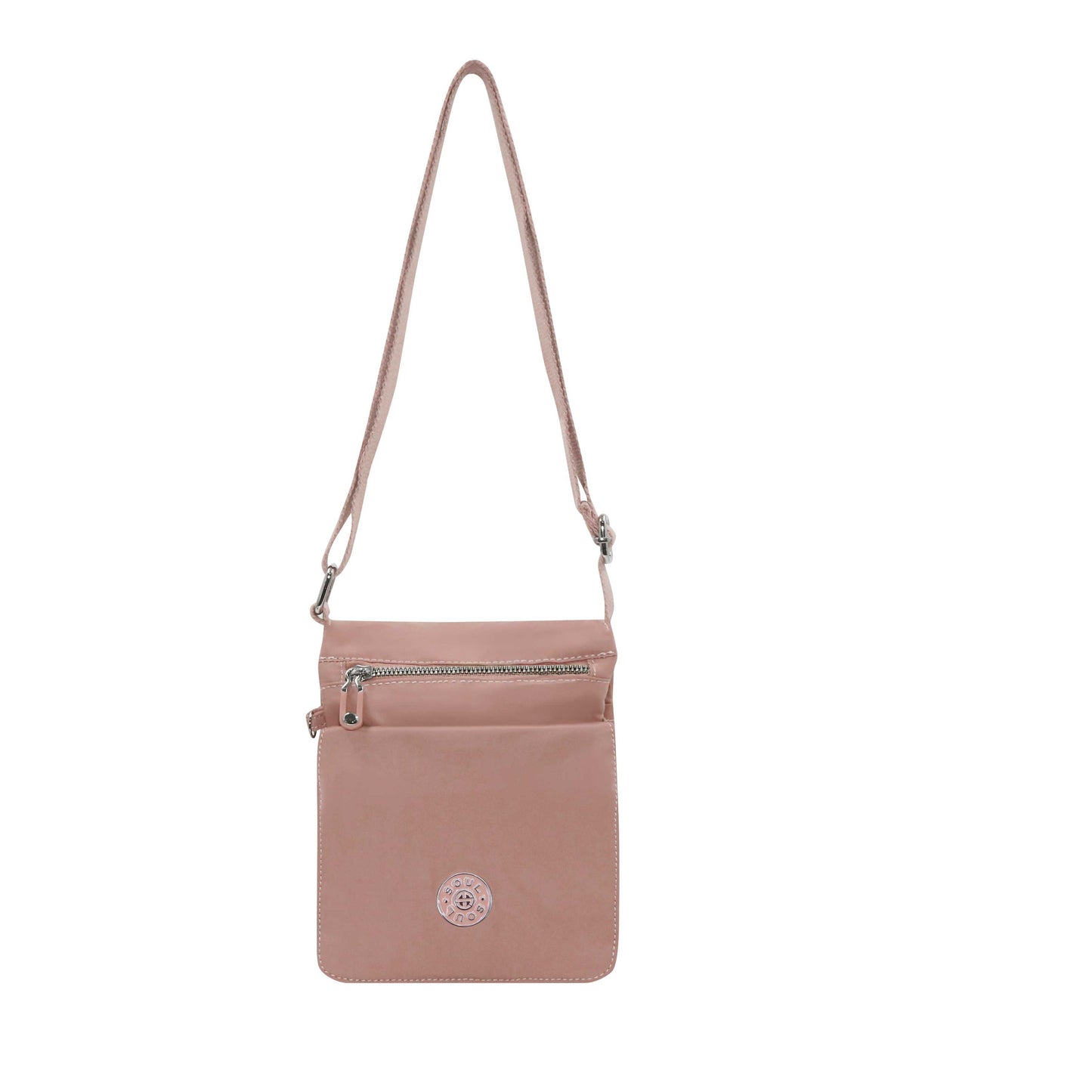Soul Lifestyle Nylon Multi Pocket Crossbody Bag
