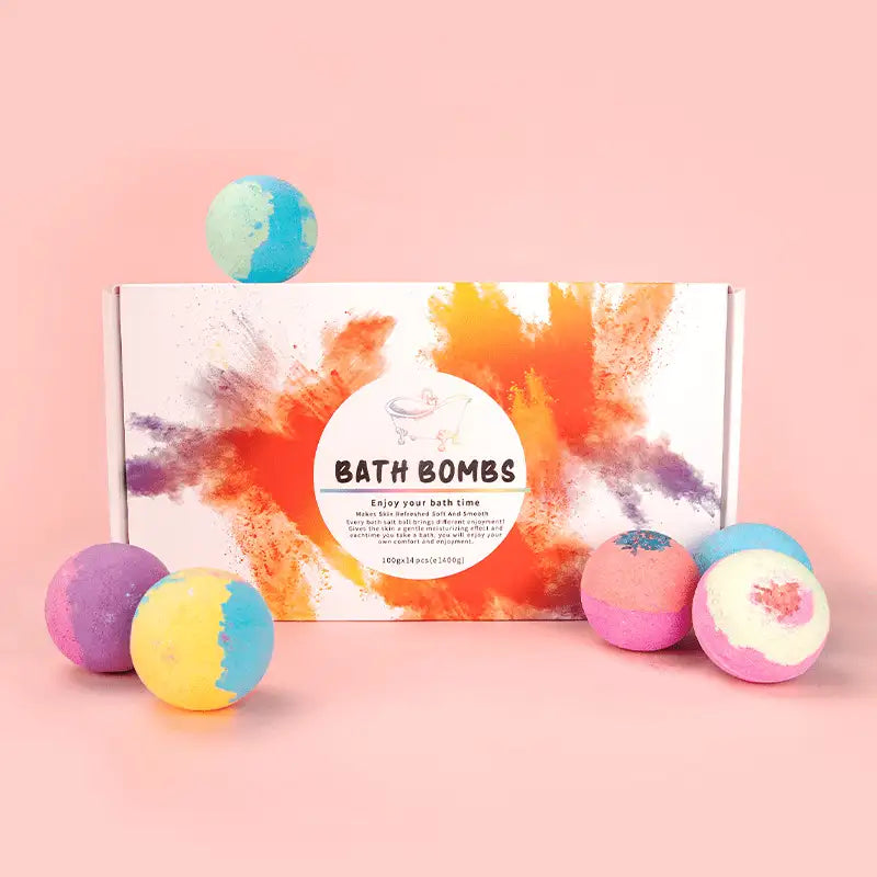 Bodycology Great Ball of Fizz Luxury Essential Oil Bath Bombs - 14 Piece