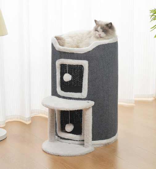 Multifunctional Cat Scratch Pad & Lounge Bed