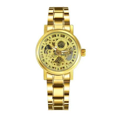 Vittoria Automatic Luxury Woman's Watch - Gold