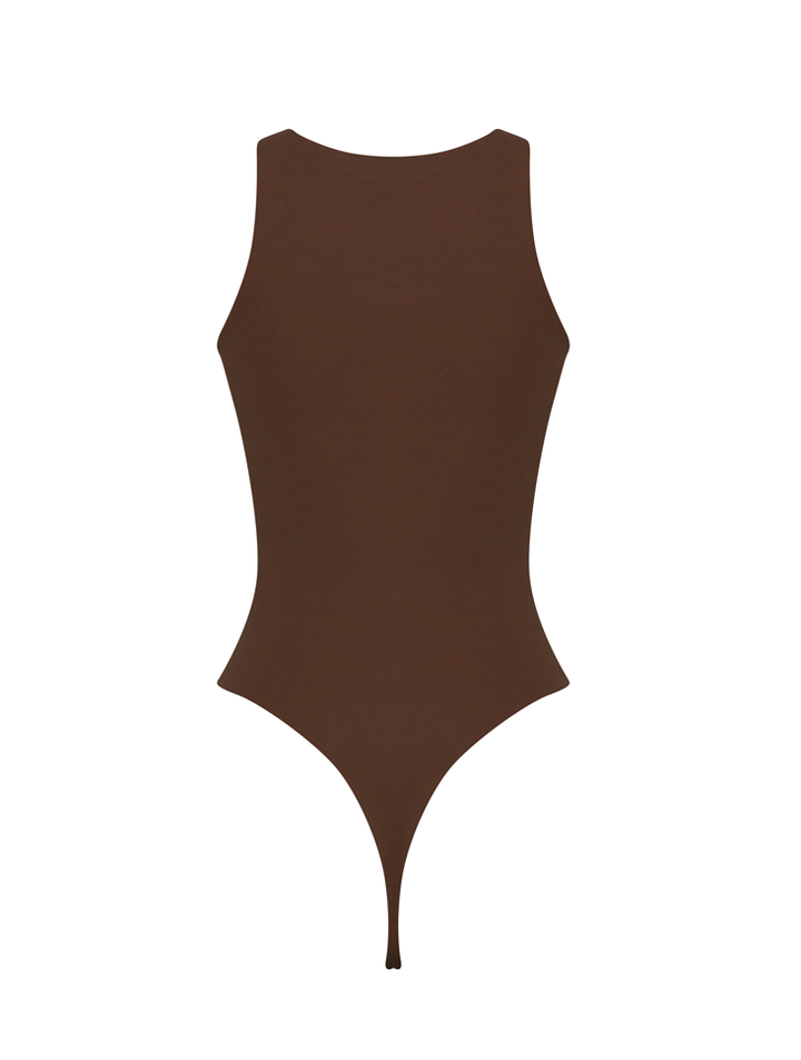 Fitted High Neck Sculpting Bodysuit Soul Lifestyle