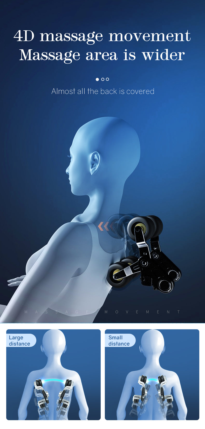 Nakagi Sensual Multi-functional AI Voice Zero Gravity Massage Chair