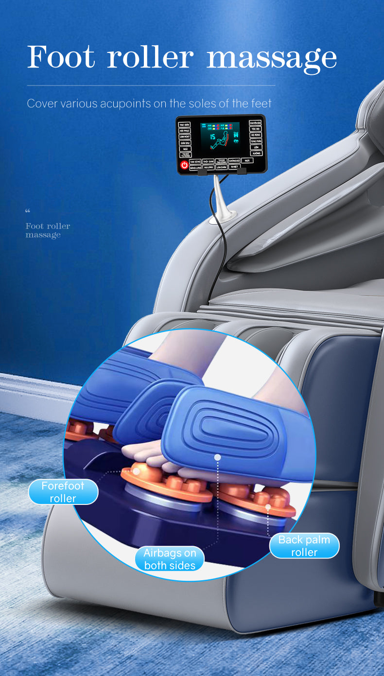 Nakagi Sensual Multi-functional AI Voice Zero Gravity Massage Chair