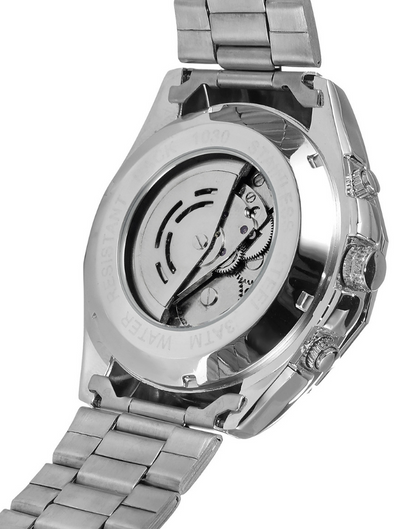 OMERO Automatic Mens Watch - Silver