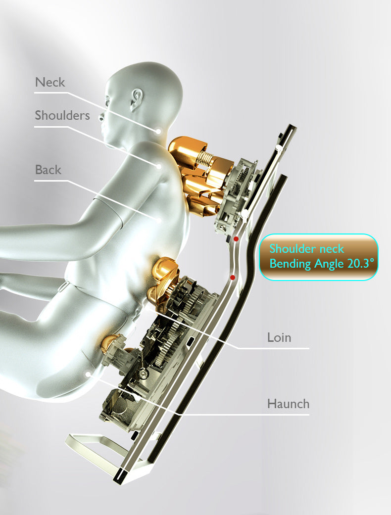 Zero Gravity Double Mechanism Massage Chair