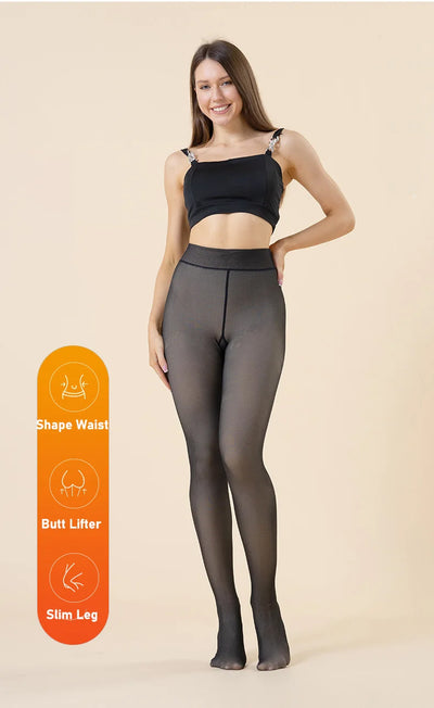 Ladies Thermal Fleece Lined Tights